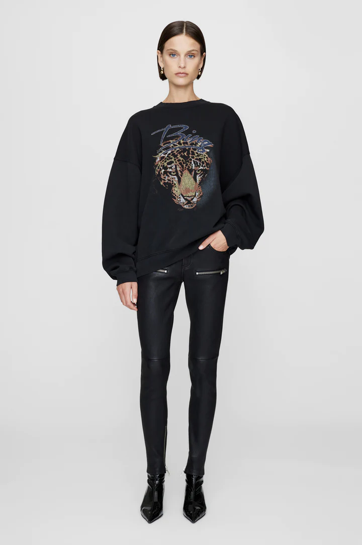 Harvey Leopard Pullover