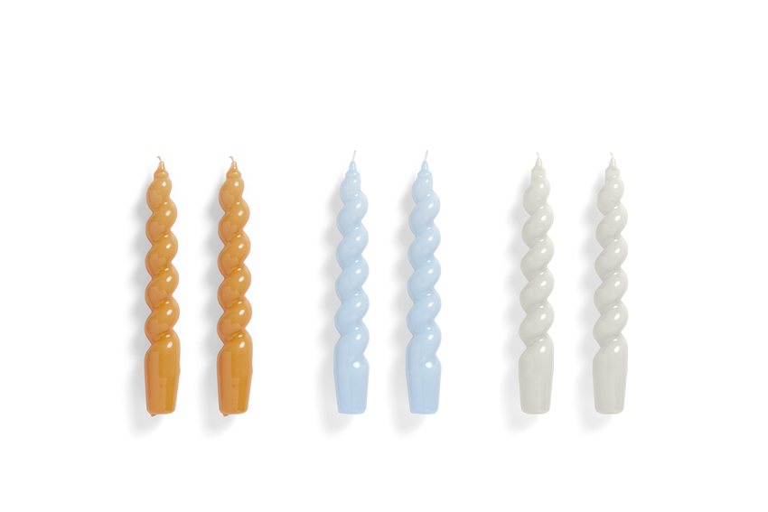 Candle Spiral Set of 6