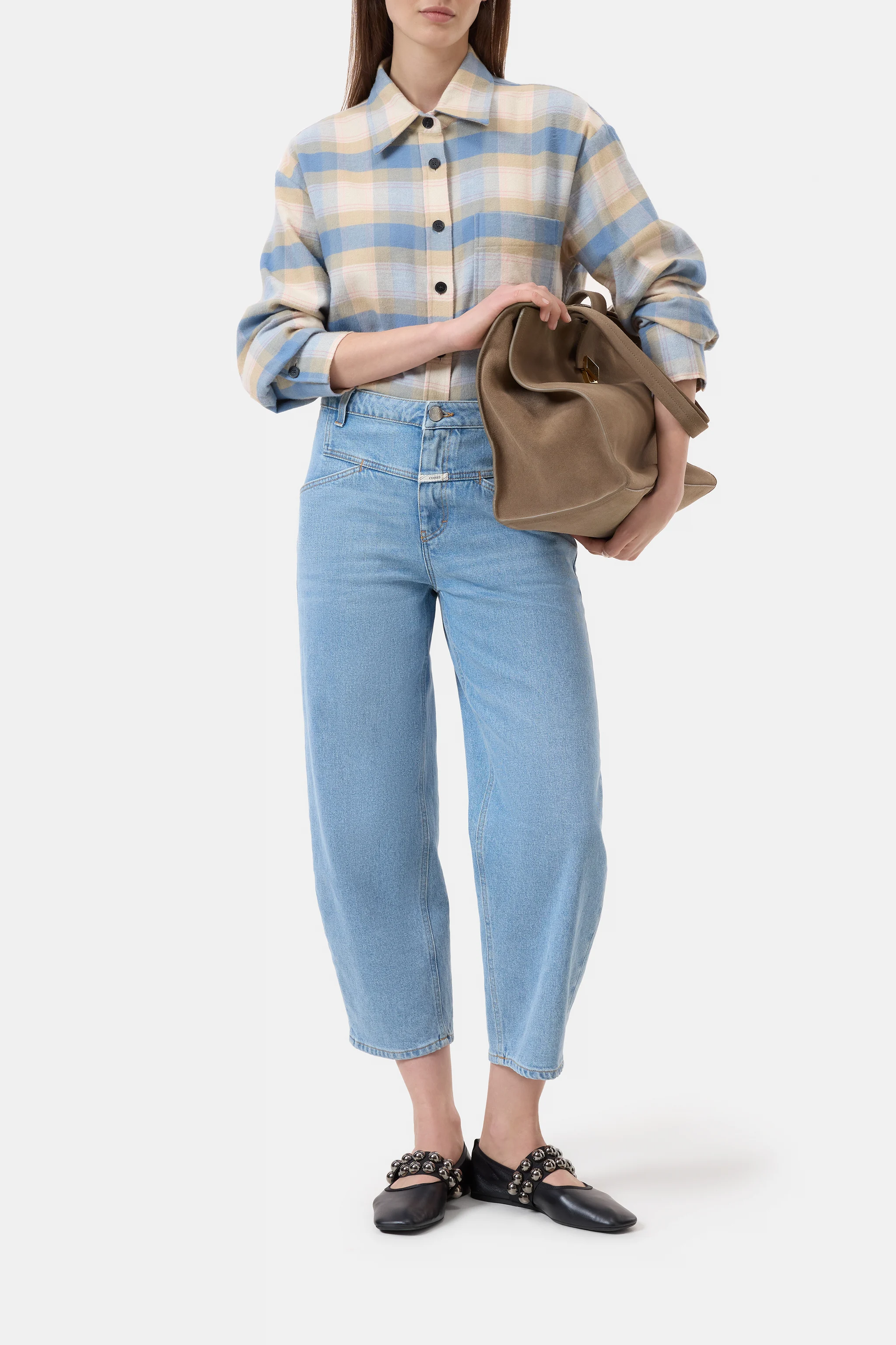 Croppet Bluse 