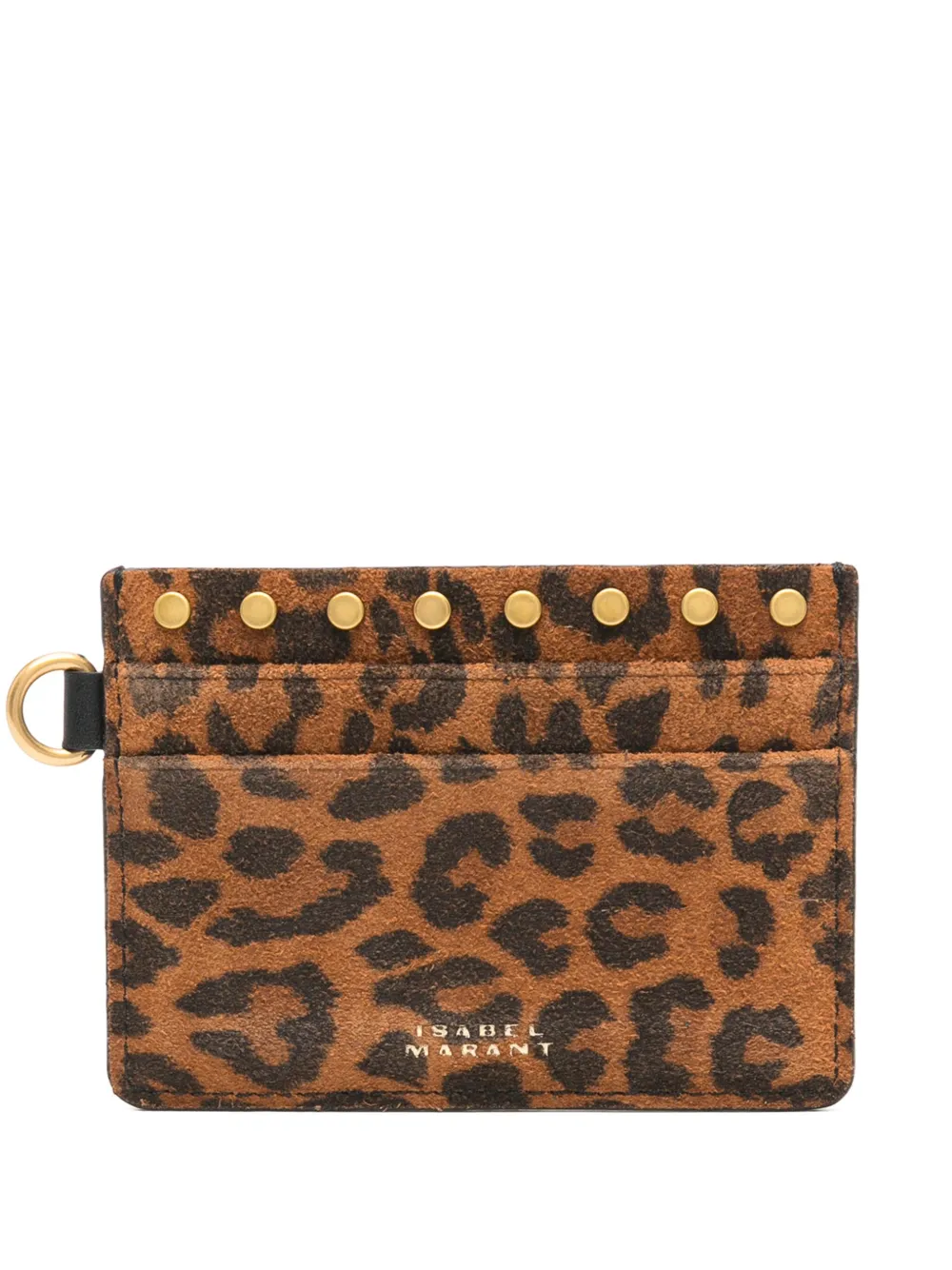 Leoparden-Print Kartenetui