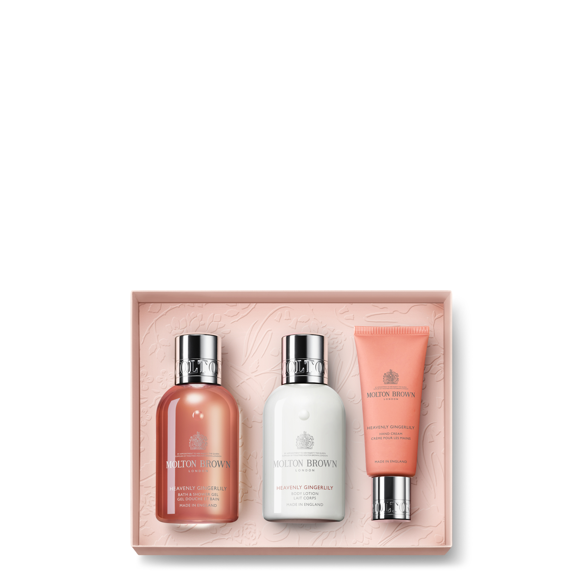 HEAVENLY GINGERLILY TRAVEL BODY & HAND GIFTSET