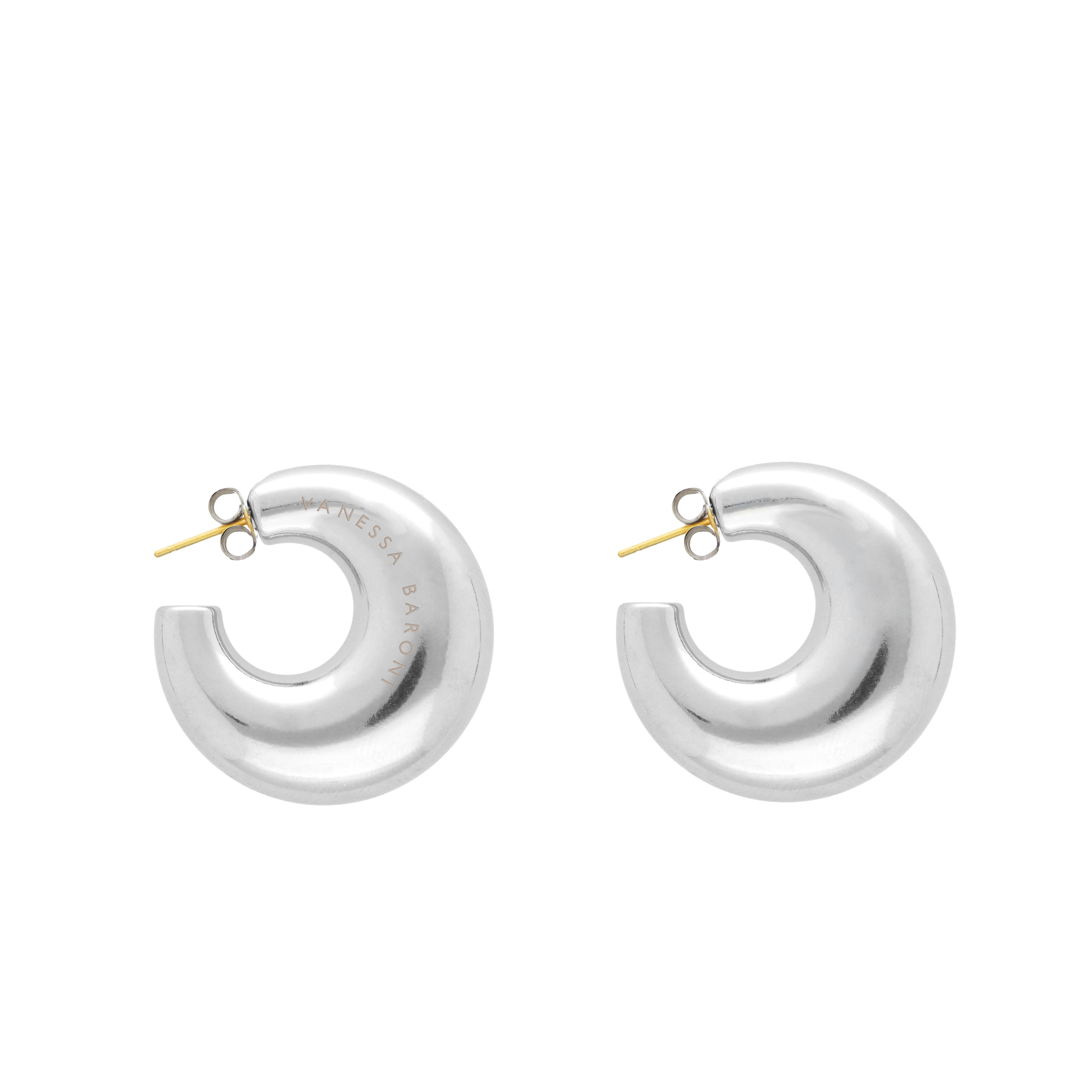 Moon Earring Silver