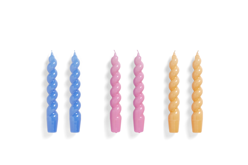 Candle Spiral Set of 6