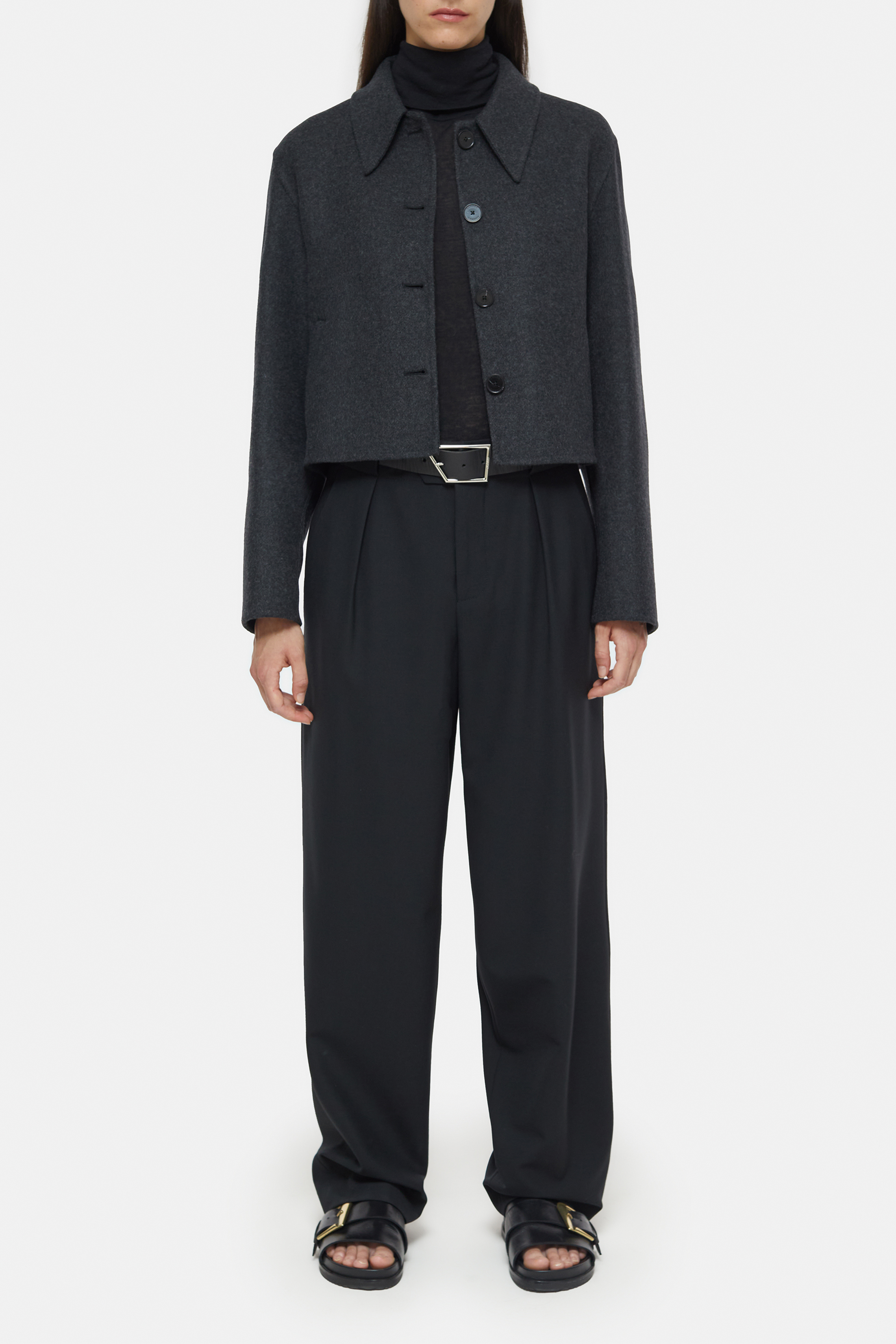 Cropped Jacke