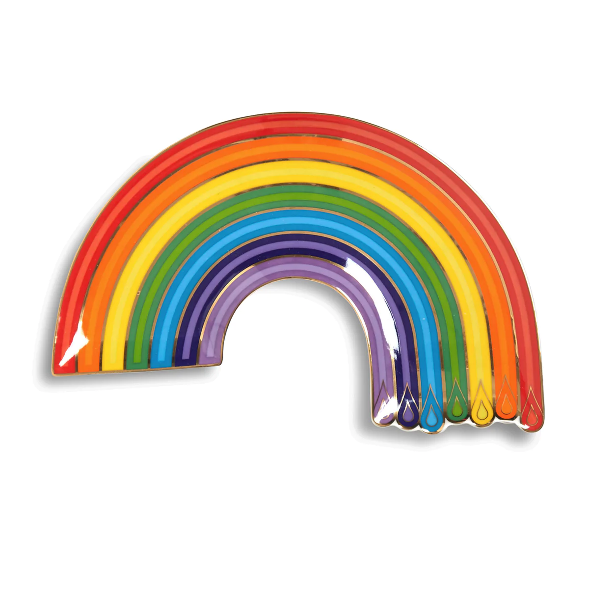 Dripping Rainbow Tablett