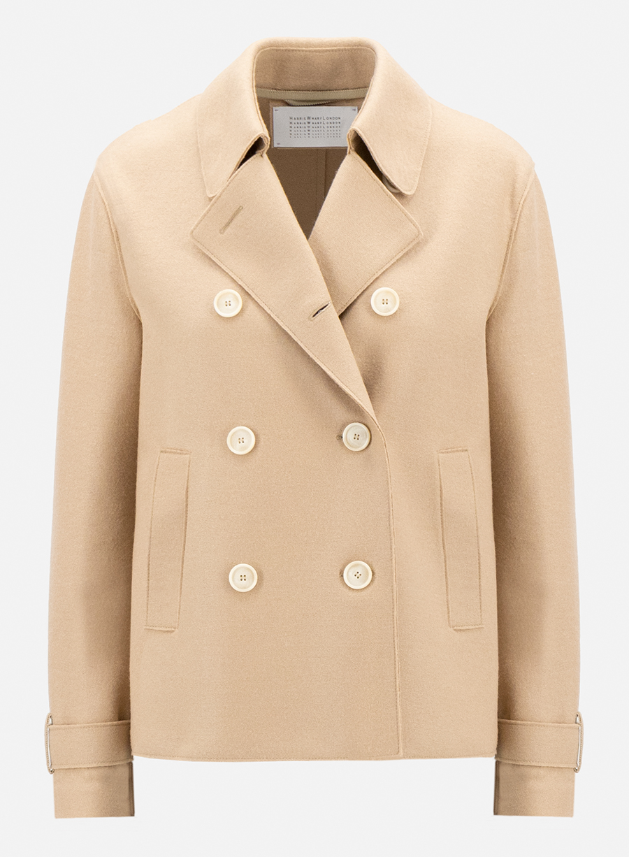 Women cropped Trench 