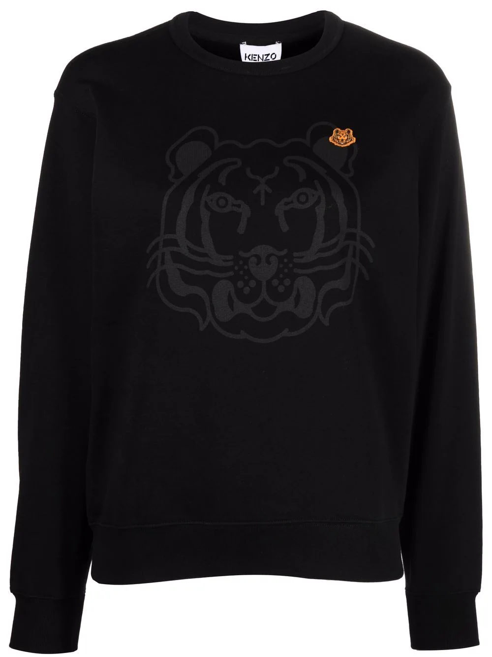 Sweatshirt mit Tiger-Print
