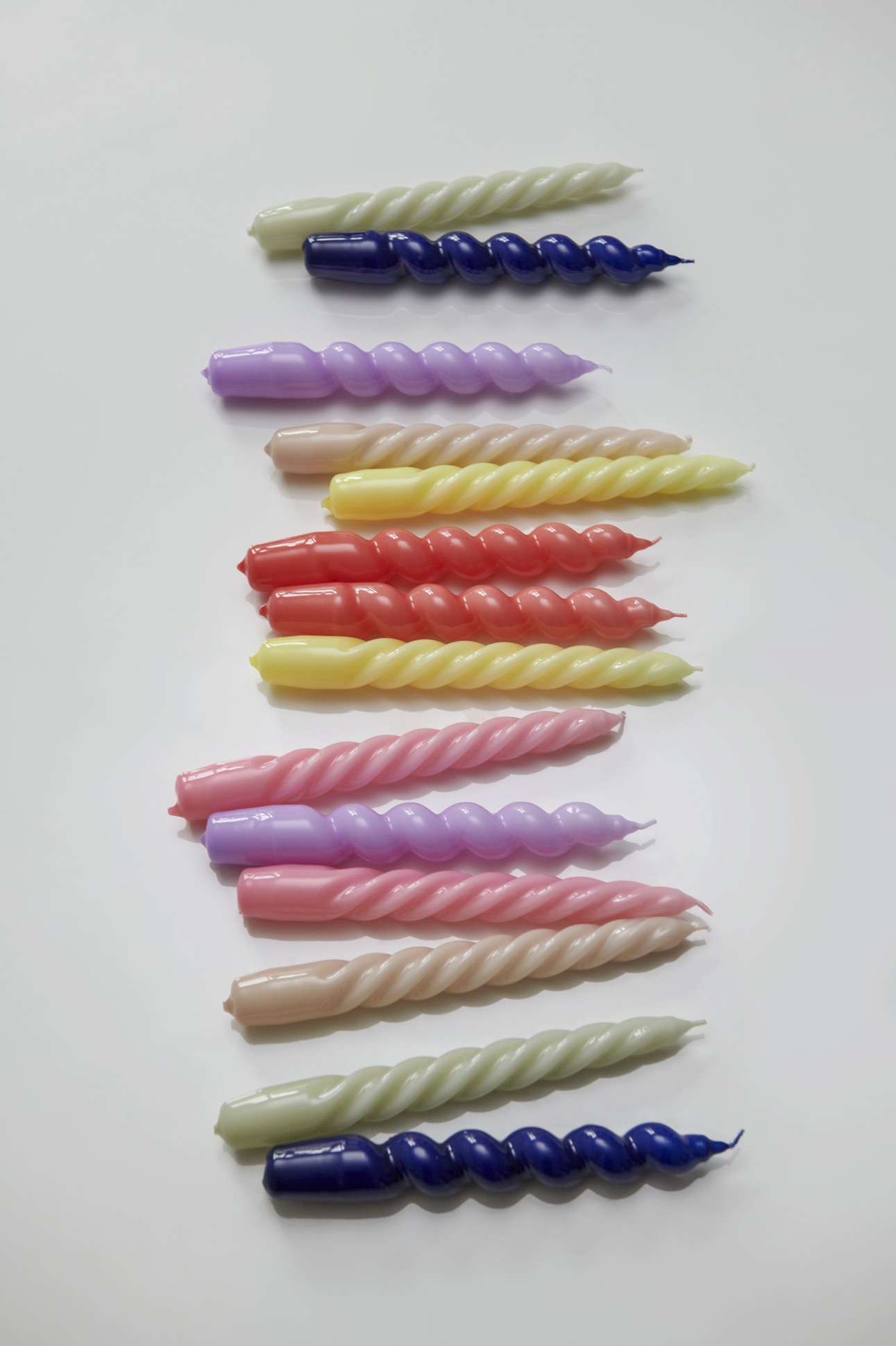 Candle Spiral Set of 6
