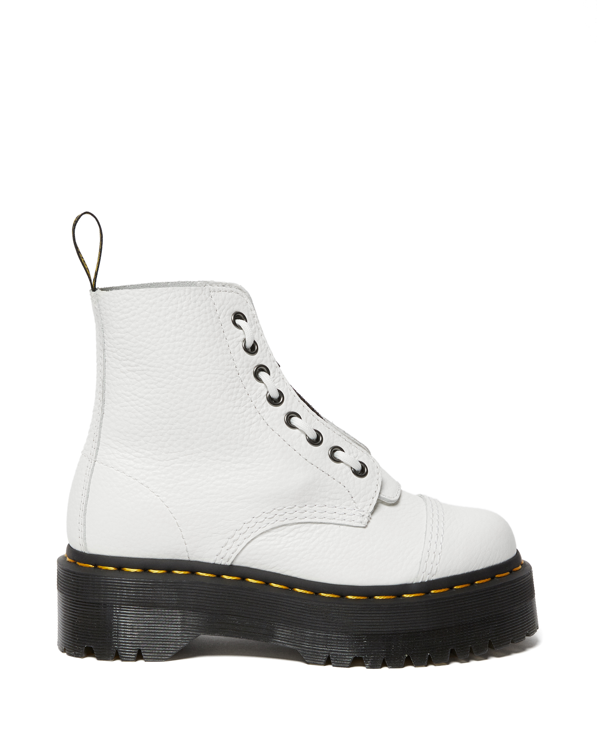 Sinclair White Milled Nappa Boot Dr. Martens
