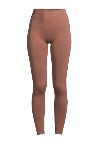Casall Seamless Graphical Rib High Waist Leggings