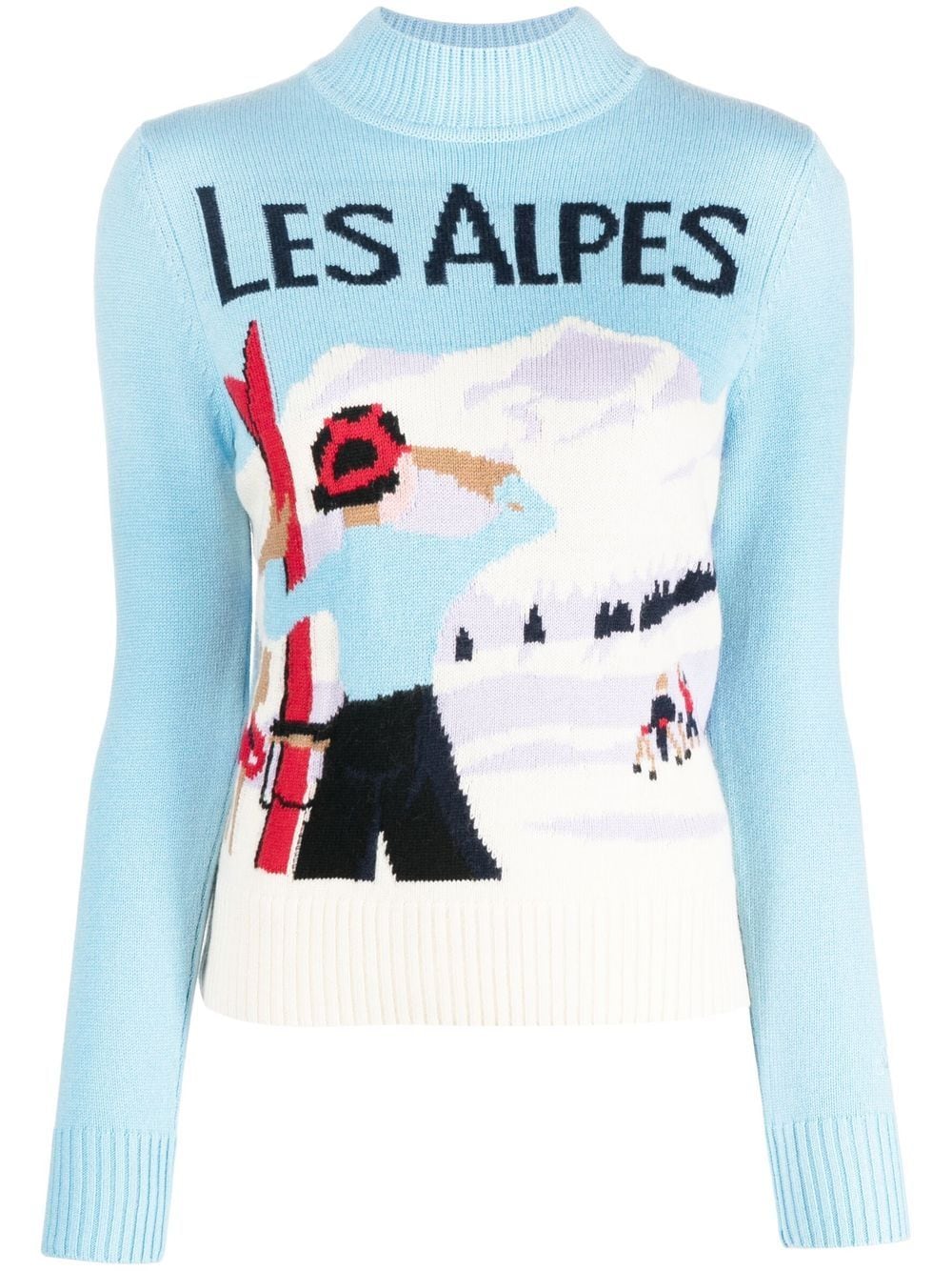 Strickpullover Les Alpes