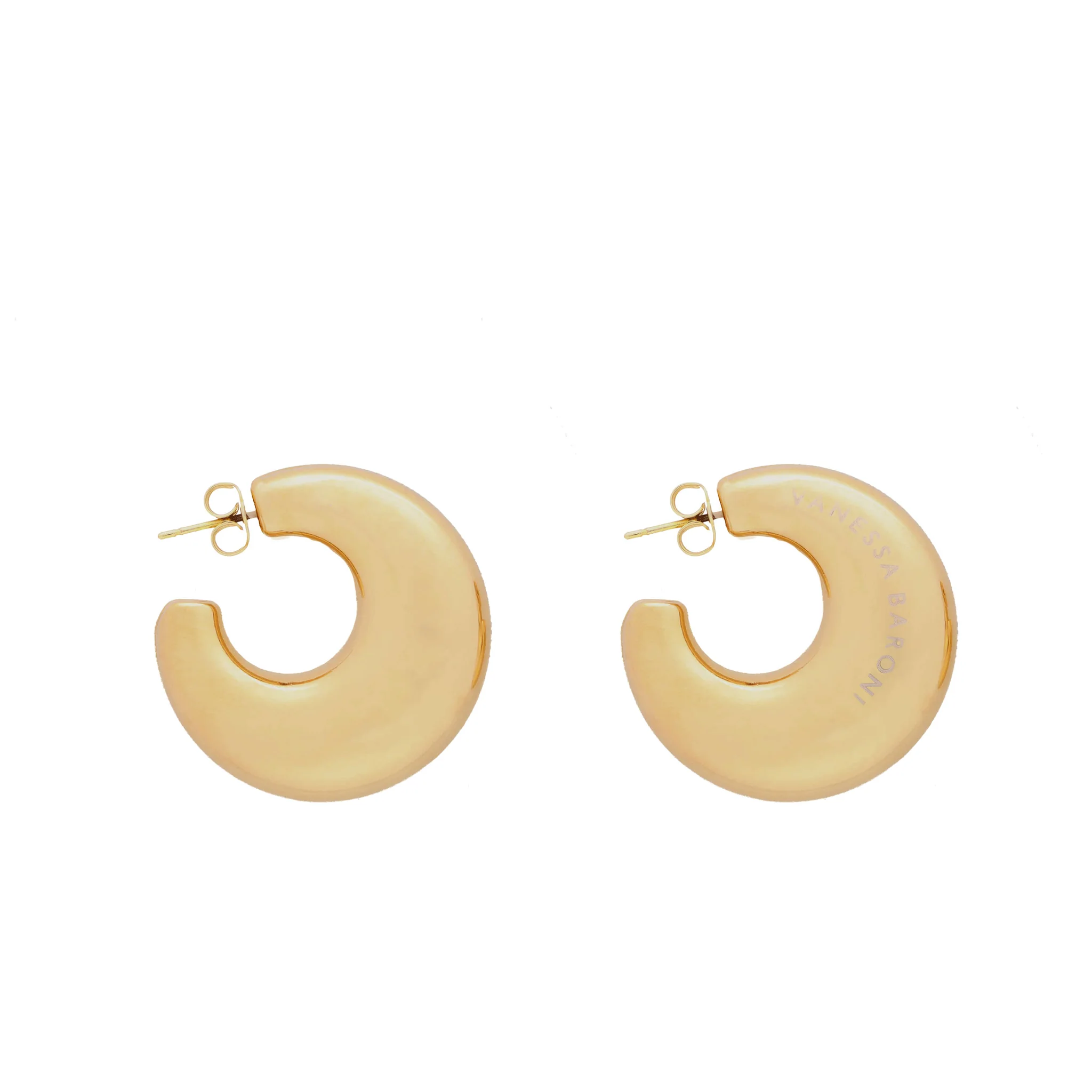 Moon Earring Gold