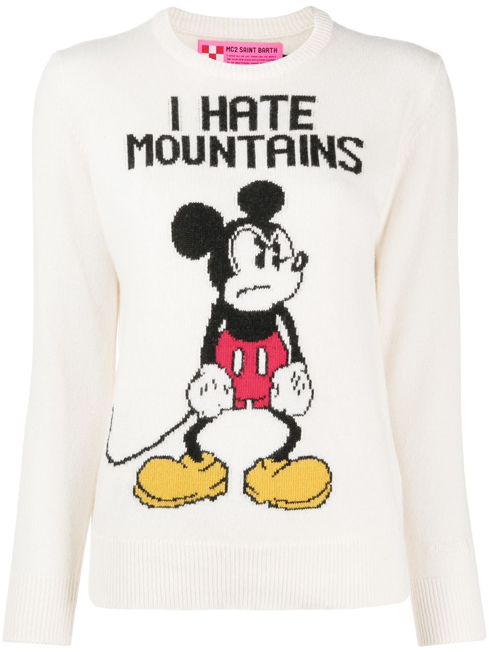 Pullover Mickey Mouse I hate Mountains