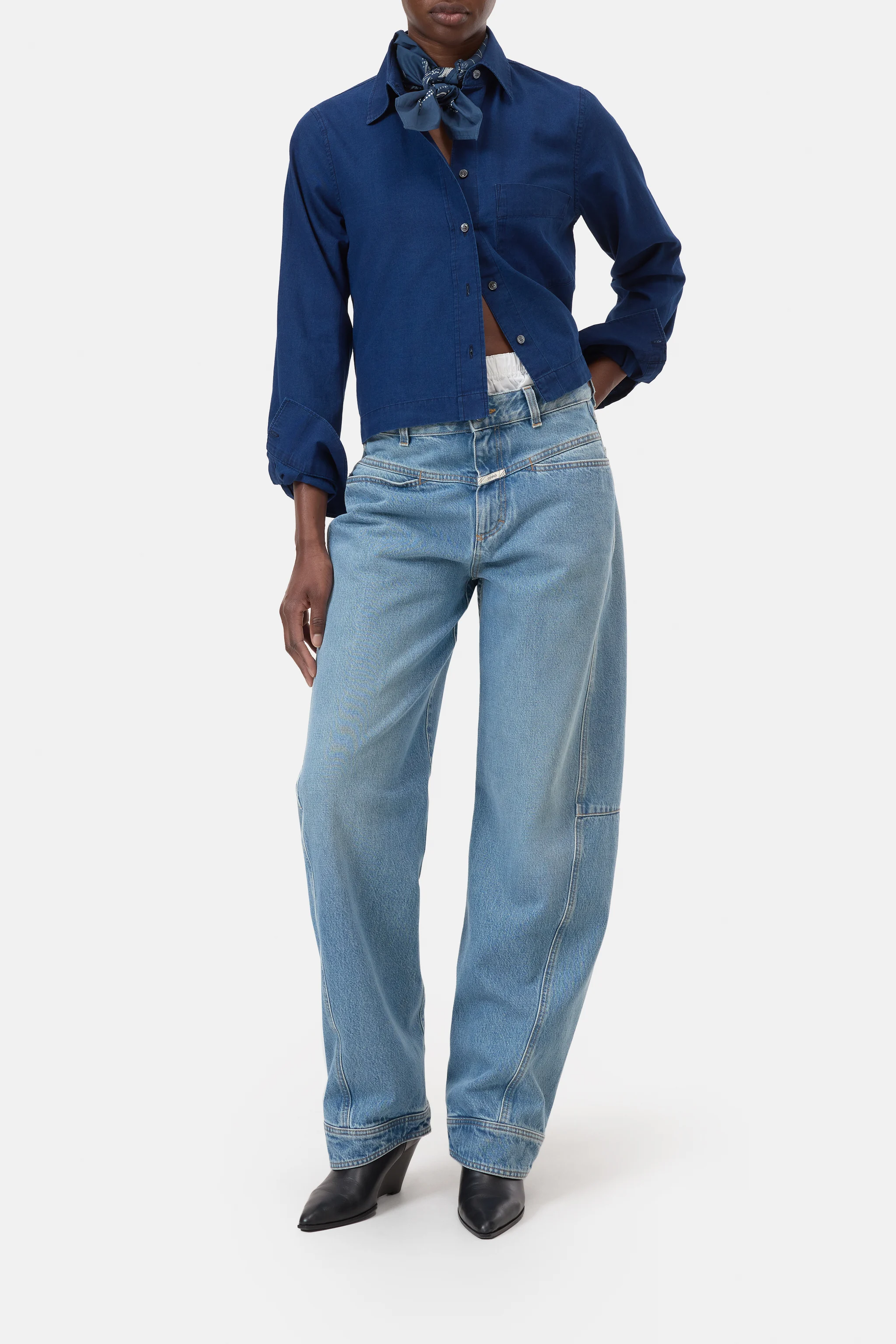 Croppet Bluse