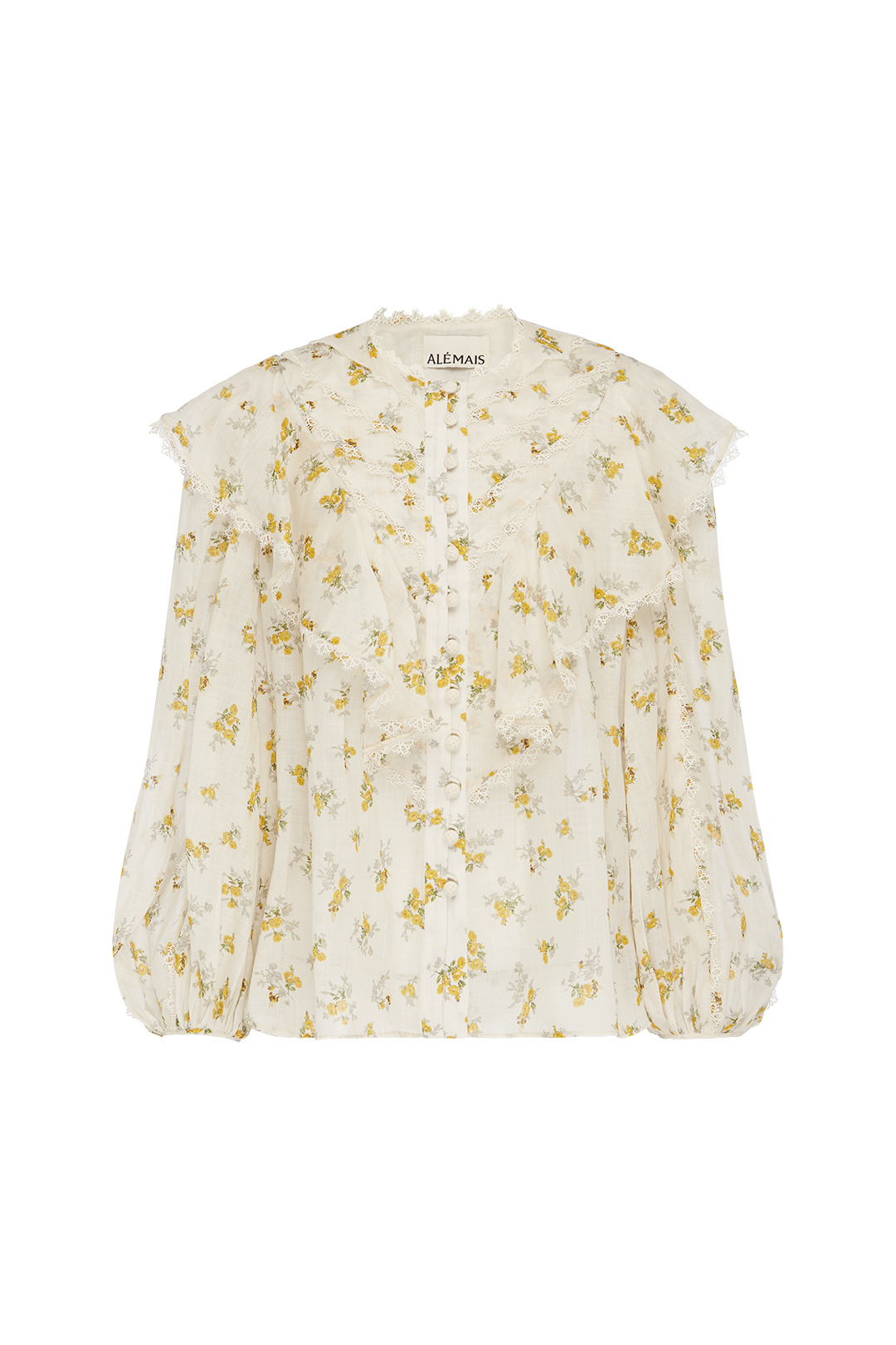 Bea Ruffle Bluse